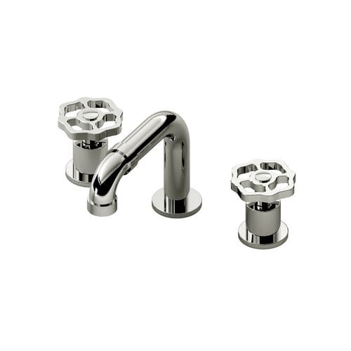 Miscelatore doppio comando per lavabo - E-11310-C18B-PC - GRAFF - da appoggio / in metallo cromato / da bagno