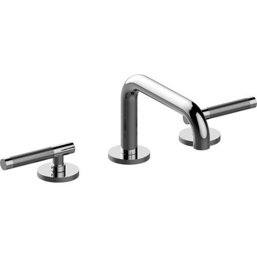 Miscelatore doppio comando per lavabo - E-6710N-LM57B - GRAFF - da appoggio / in metallo cromato / da bagno