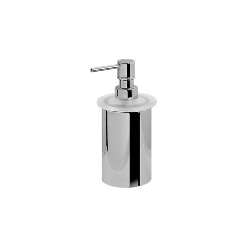 Distributore di sapone professionale - E-9154 - GRAFF - per uso residenziale / da appoggio / in metallo cromato
