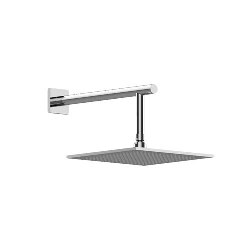 Soffione doccia da parete - E-8360 - GRAFF - quadrato / a pioggia / contract