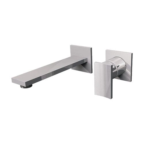 Miscelatore per lavabo - E-3636-LM36W-T - GRAFF - da parete / in metallo cromato / da bagno