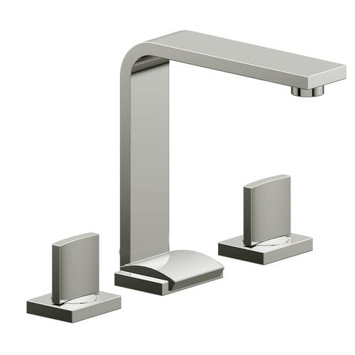 Miscelatore doppio comando per lavabo - E-3610-C14-PC - GRAFF - da parete / in metallo cromato / in nichel