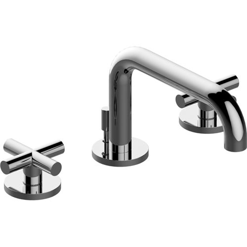 Miscelatore doppio comando per lavabo - E-6710-C17B - GRAFF - da appoggio / in metallo cromato / da bagno