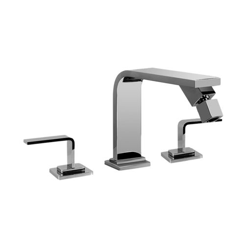 Miscelatore doppio comando per bidet - E-2361-LM40 - GRAFF - da appoggio / in metallo cromato / da bagno