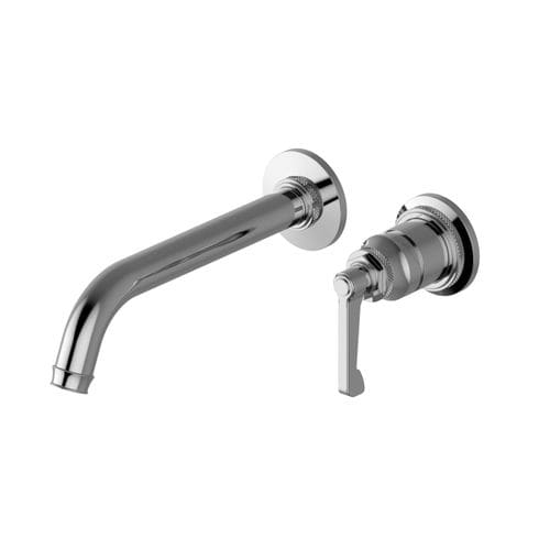 Miscelatore per lavabo - E-11636-LM60W - GRAFF - da parete / in metallo cromato / da interno