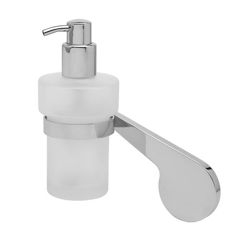 Distributore di sapone professionale - E-9203 - GRAFF - per uso residenziale / da parete / in cromo