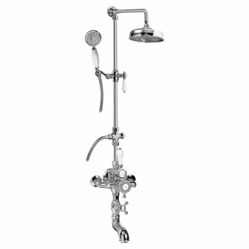 Set doccia da parete - ED4.01-LC1 - GRAFF - contemporaneo / contract / con doccia a mano