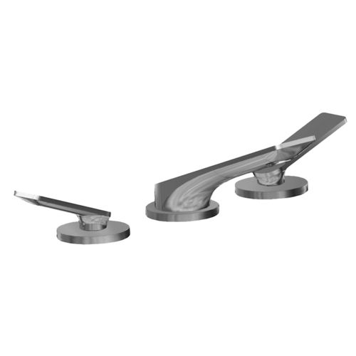 Miscelatore doppio comando per lavabo - E-6310-LM42B - GRAFF - da appoggio / in metallo cromato / in nichel