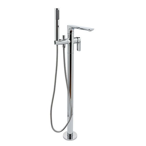 Miscelatore per vasca - E-6354-LM42N-T - GRAFF - a pavimento / meccanico / in metallo cromato