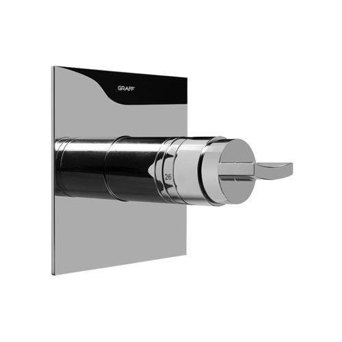 Rubinetto d'arresto da doccia - 2356150 - GRAFF - da parete / in metallo cromato / da bagno