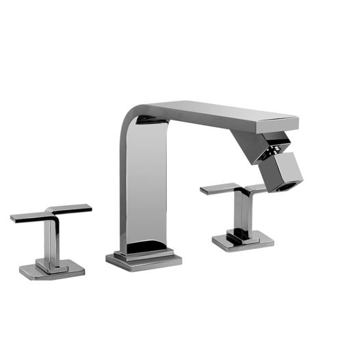 Miscelatore doppio comando per bidet - E-2361-C9 - GRAFF - da appoggio / in metallo cromato / in nichel