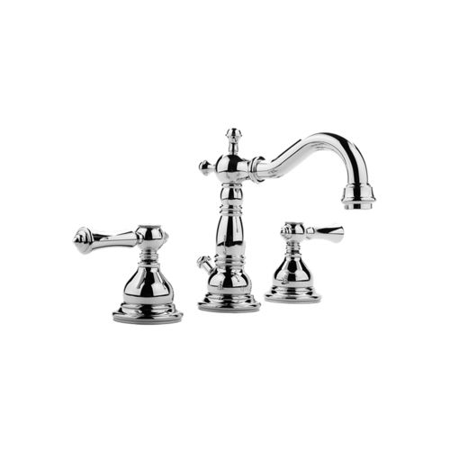 Miscelatore doppio comando per lavabo - E-2500-LM15 - GRAFF - da appoggio / in ottone / da bagno