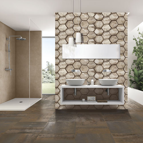 Piastrella in gres porcellanato - SUMIONIC  - IBERO PORCELANICO - opaca / a rilievo / da interno