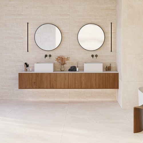 Piastrella in gres porcellanato - LUNE - IBERO PORCELANICO - opaca / finitura naturale / da interno