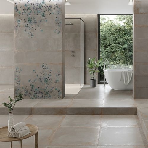 Piastrella in gres porcellanato - RUGGINE - IBERO PORCELANICO - opaca / da interno / da bagno