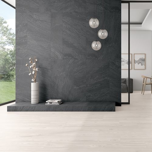 Piastrella in gres porcellanato - SLATESTONE - IBERO PORCELANICO - strutturata / finitura madreperla / da interno