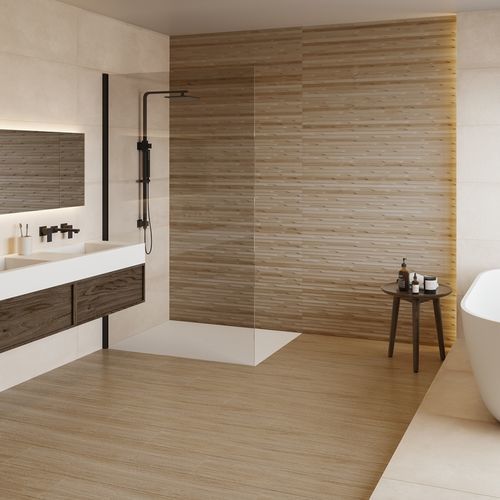 Piastrella in gres porcellanato - WEWOOD - IBERO PORCELANICO - opaca / finitura naturale / da interno