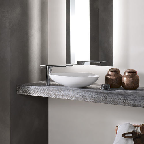 Piastrella in gres porcellanato - FRESH : MIDNIGHT BLACK - JASBA MOSAIK - opaca / da bagno / da parete