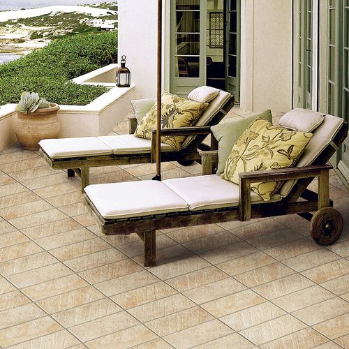 Piastrella in gres porcellanato - BARGELLINA - LA GUGLIA & KIS CERAMICHE - levigata / da esterno / da pavimento