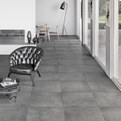 Piastrella in gres porcellanato - NORTHERN - LA GUGLIA & KIS CERAMICHE - levigata / da interno / da pavimento