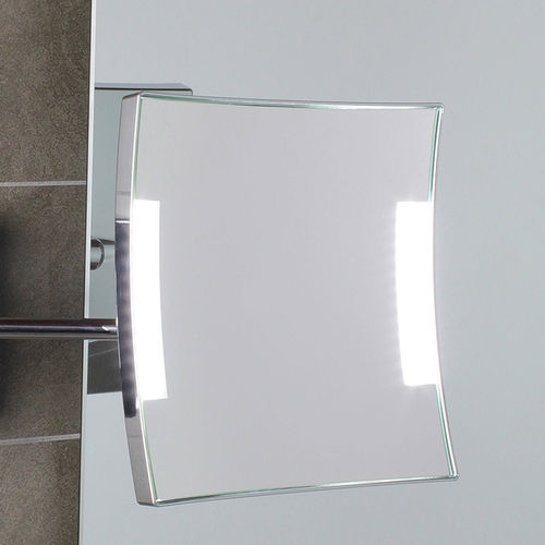 Specchio da bagno a muro - QUADROLO - KOH-I-NOOR - contemporaneo / quadrato / in ottone