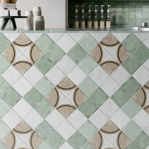 Piastrella in ceramica - SAGE - LA FABBRICA AVA - opaca / da interno / da sala