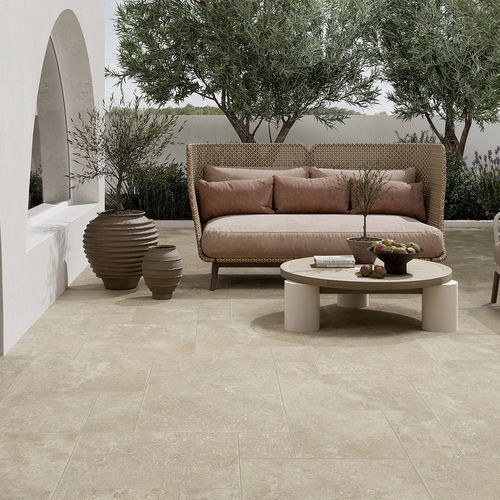 Piastrella in gres porcellanato - OSTUNI - LA FABBRICA AVA - in pietra calcarea / opaca / da interno