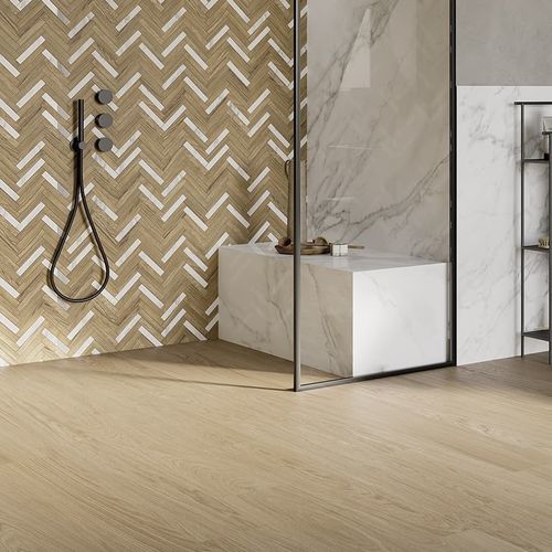 Piastrella in gres porcellanato - DECORS - LA FABBRICA AVA - finitura opaca / da interno / da esterno
