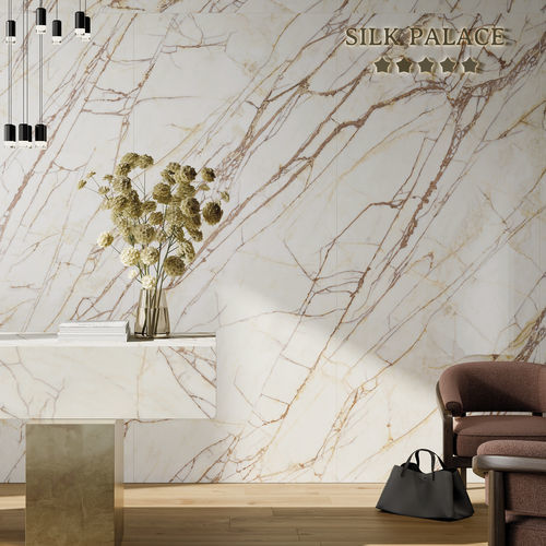 Piastrella in gres porcellanato - BIANCO IMPERIALE  - LA FABBRICA AVA - levigata / da interno / da bagno