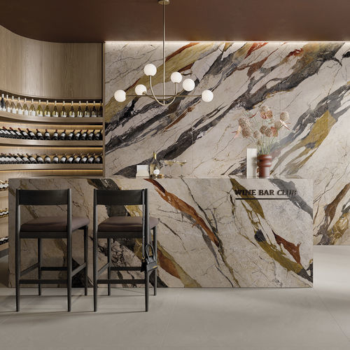 Piastrella in gres porcellanato - BRECCIA SICILIA   - LA FABBRICA AVA - levigata / da interno / da bagno