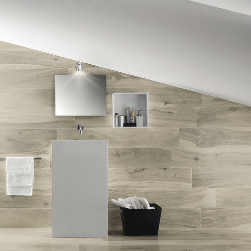Piastrella in gres porcellanato - CATLINS - LA FABBRICA AVA - levigata / da interno / da bagno