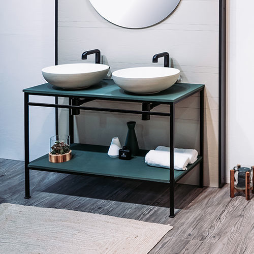 Supporto per lavabo in metallo - INTEGRA - ACQUABELLA