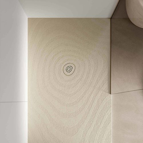 Piatto doccia rettangolare - NATUR WAVE - ACQUABELLA - ultrapiatto / in resina / in poliestere