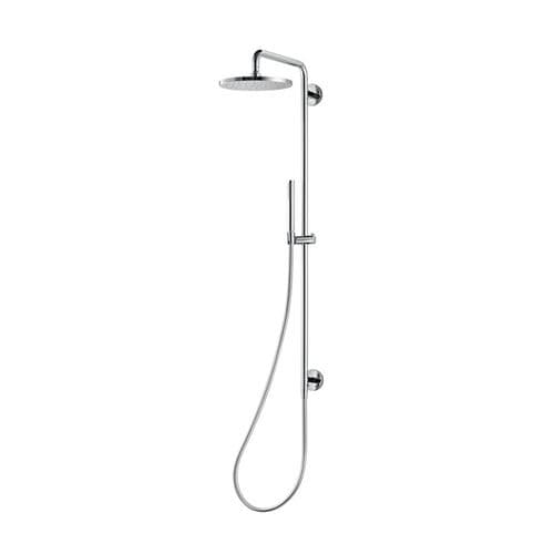 Colonna doccia da parete - E170002 - ALMAR - contemporanea / con doccia a mano / con rotaia