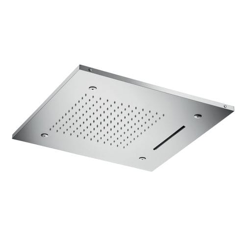 Soffione doccia da incasso a soffitto - E044140 - ALMAR - quadrato / a pioggia / a cascata