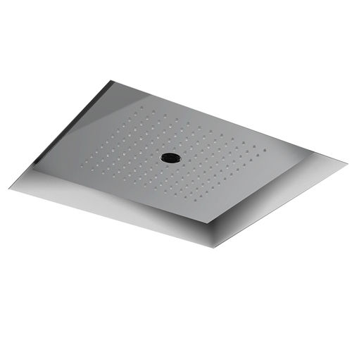 Soffione doccia da incasso a soffitto - E044275 - ALMAR - quadrato / a pioggia / con cromoterapia