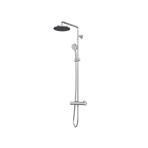 Colonna doccia termostatica - E405002 - ALMAR - da parete / contemporanea / con doccia a mano