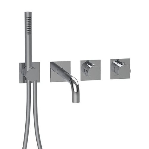 Miscelatore doppio comando per doccia - E180185 - ALMAR - da parete / termostatico / in metallo