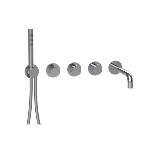 Miscelatore doppio comando per doccia - E180137 - ALMAR - per vasca / da parete / termostatico