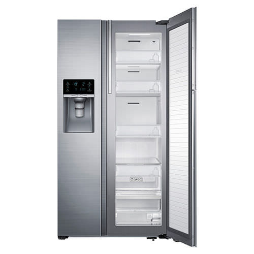 Frigorifero combinato americano - RH22H8010SR/AA - SAMSUNG Home Appliances - per uso residenziale / a posa libera / side by side