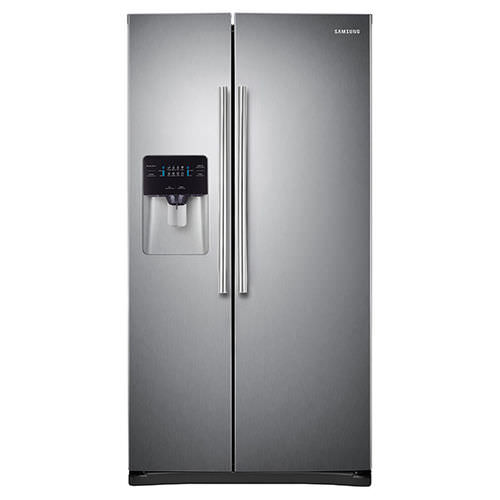 Frigorifero americano - RS25H5000SR/AA - SAMSUNG Home Appliances - per uso residenziale / a posa libera / in acciaio inossidabile