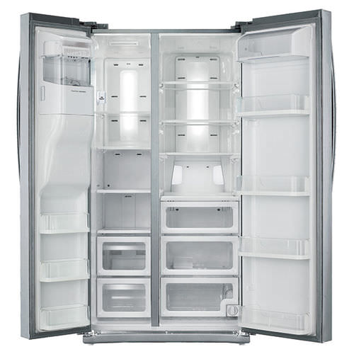 Frigorifero americano - RS25H5111SR/AA - SAMSUNG Home Appliances - per uso residenziale / a posa libera / in acciaio inossidabile