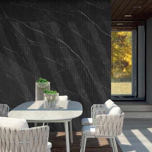 Pannello per arredamento - CALACATTA RAIN - LAMINAM - di rivestimento / per rivestimento di facciata / per interni