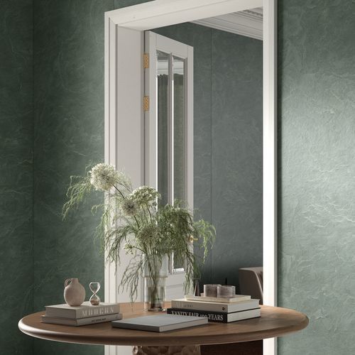 Lastra in pietra in gres porcellanato - AMAZZONIA - LAMINAM - per facciate / per muro / per pavimento