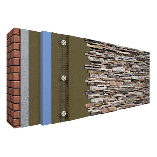 Isolante termico - ISOLDECOR - LE MANI E L'ARTE - in polistirene / in lana di roccia / in fibra di legno