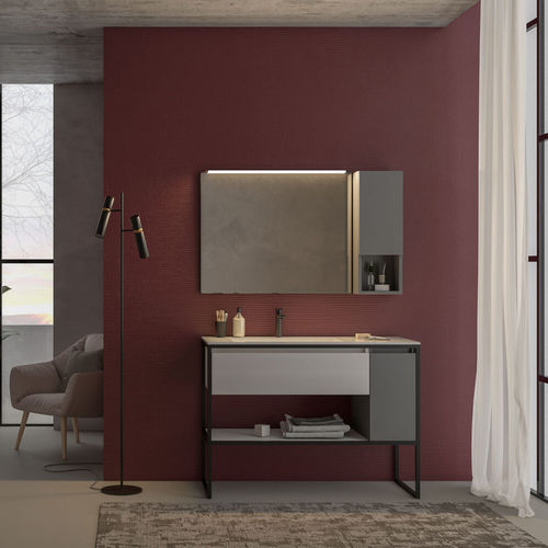 Supporto per lavabo in metallo - URBAN STRUTTURA 02 - LEGNOBAGNO