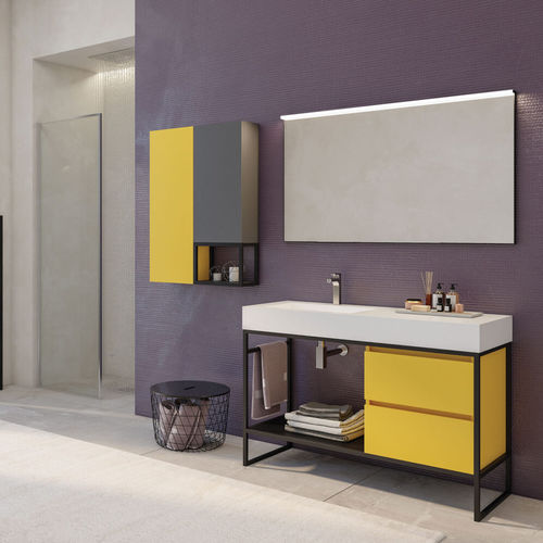 Supporto per lavabo in metallo - URBAN STRUTTURA 06 - LEGNOBAGNO