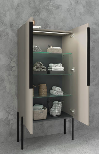Mobile da bagno contemporaneo - RT05 Ruled - LEGNOBAGNO