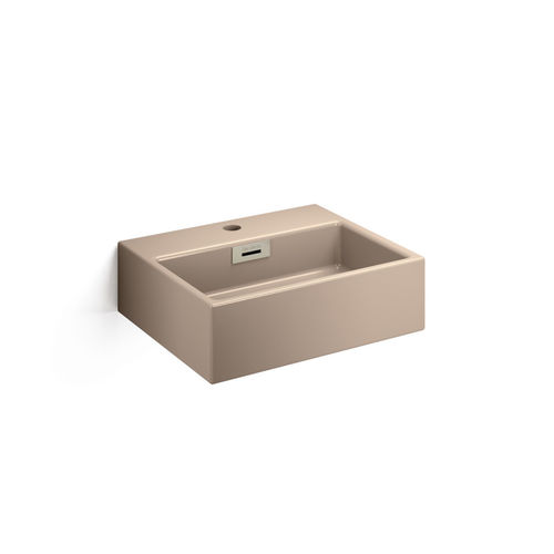 Lavabo sospeso - QUARELO : 53708.21 - LINEABETA - in ceramica / rettangolare / contemporaneo