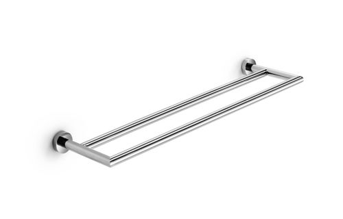 Portasalviette a 2 barre - BAKETO : 5214.29  - LINEABETA - da parete / in ottone